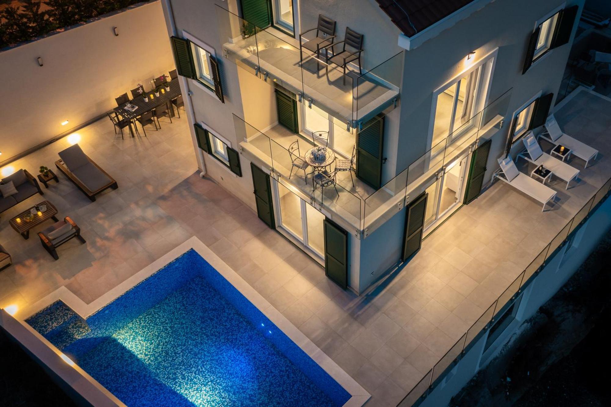Epetium Beach Villa Split Dış mekan fotoğraf