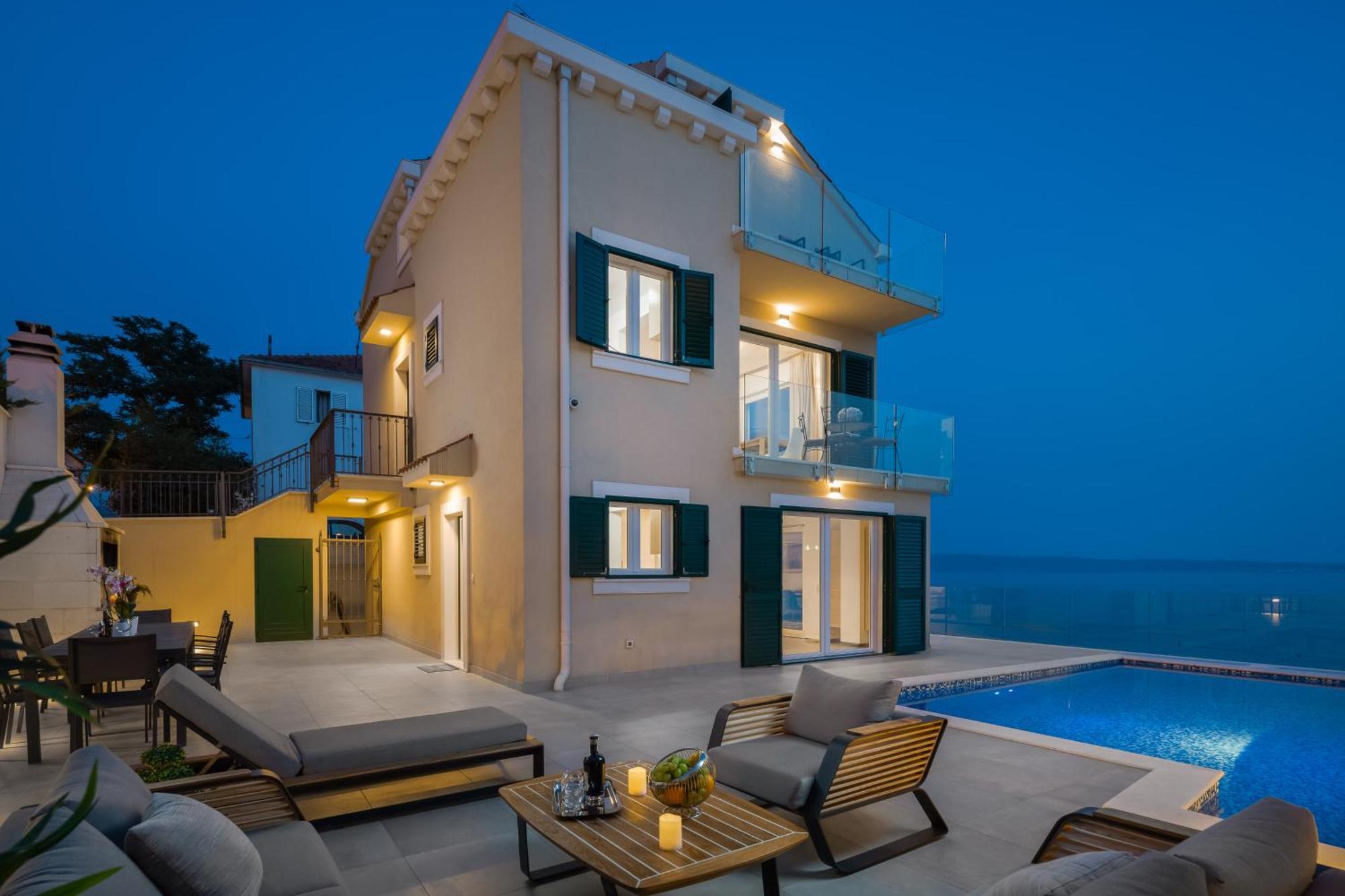 Epetium Beach Villa Split Dış mekan fotoğraf