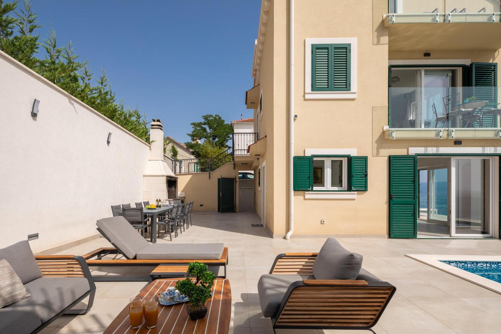 Epetium Beach Villa Split Dış mekan fotoğraf